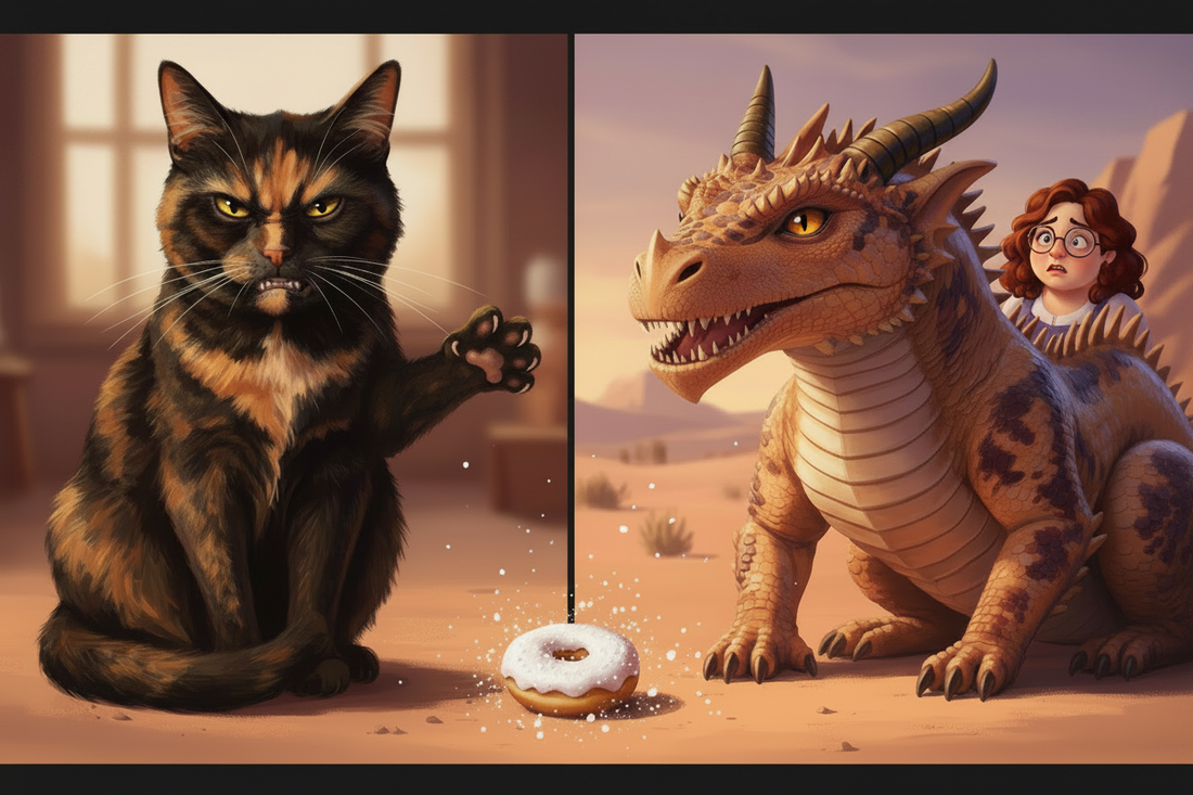 R.I.P. Pigeon: The Crankiest Cat Who Ever Inspired a Dragon