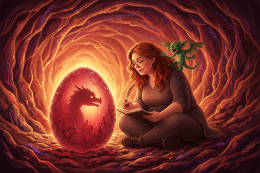 From Dragon Egg to Manuscript: My Unexpected Journey into Fantasy World Building
