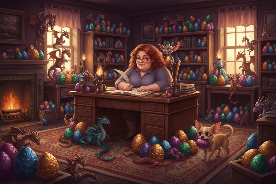 My Journey from Adult Novels to Young Adult Fiction: Inspired by a 3D-Printed Dragon Egg