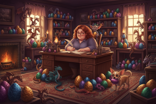 My Journey from Adult Novels to Young Adult Fiction: Inspired by a 3D-Printed Dragon Egg